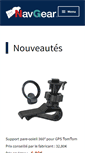Mobile Screenshot of navgear.fr