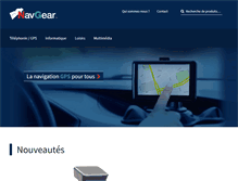 Tablet Screenshot of navgear.fr
